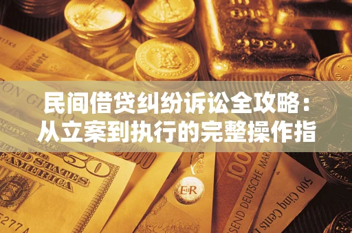 北京民间借贷纠纷诉讼全攻略：从立案到执行的完整操作指南