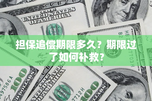 北京担保追偿期限多久？期限过了如何补救？
