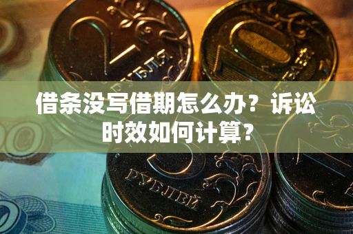 北京借条没写借期怎么办？诉讼时效如何计算？